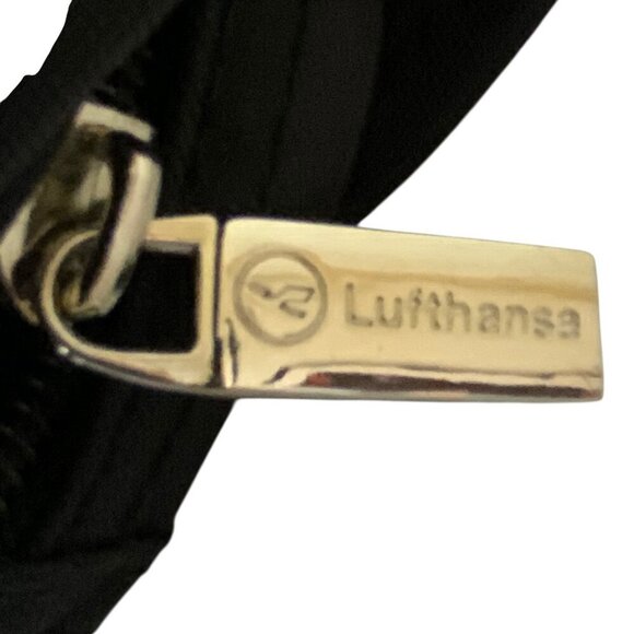 Vintage Lufthansa First Class Diadermine Amenity Kit Nylon Travel Bag - Picture 4 of 5